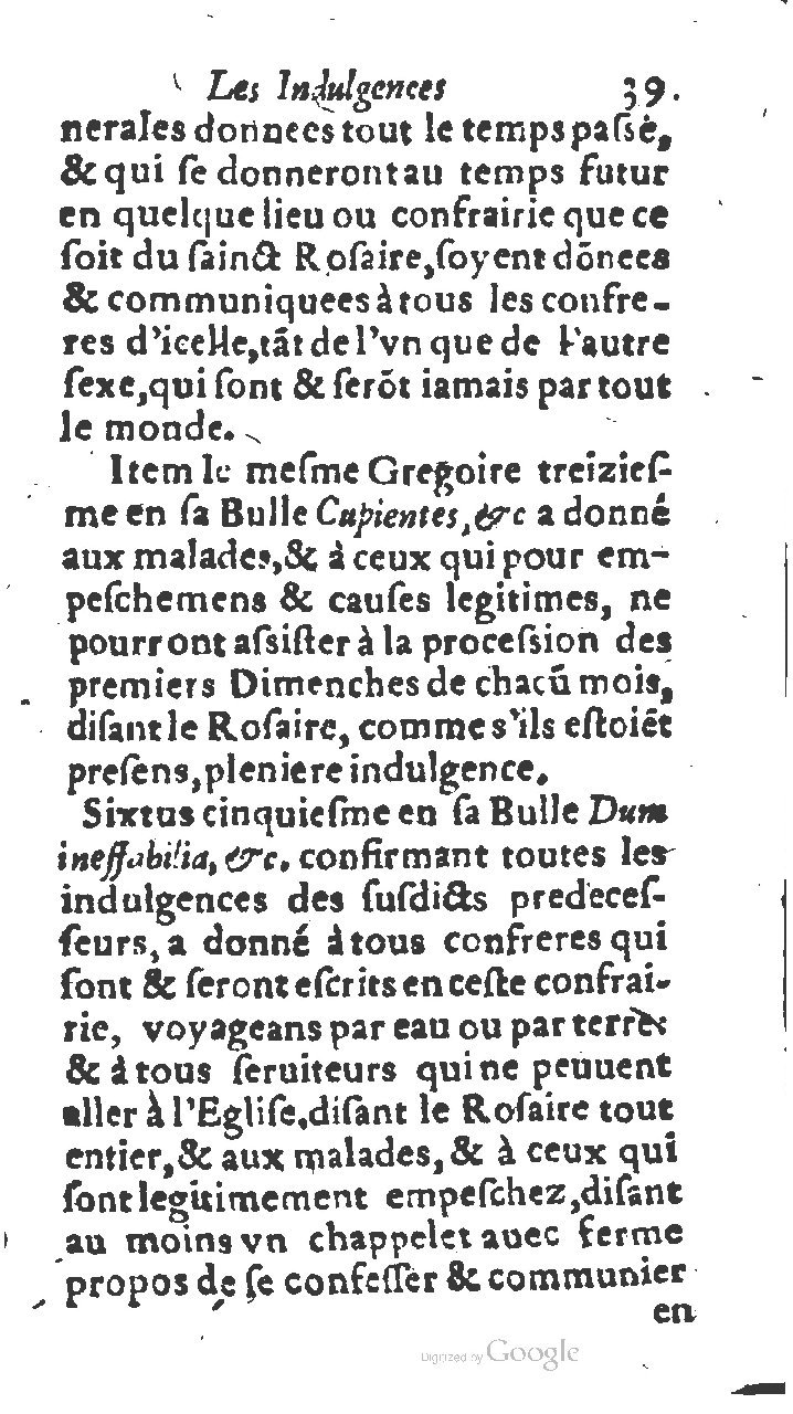 1615 - Jean Bogart - Trésor des indulgences du saint Rosaire - UGent