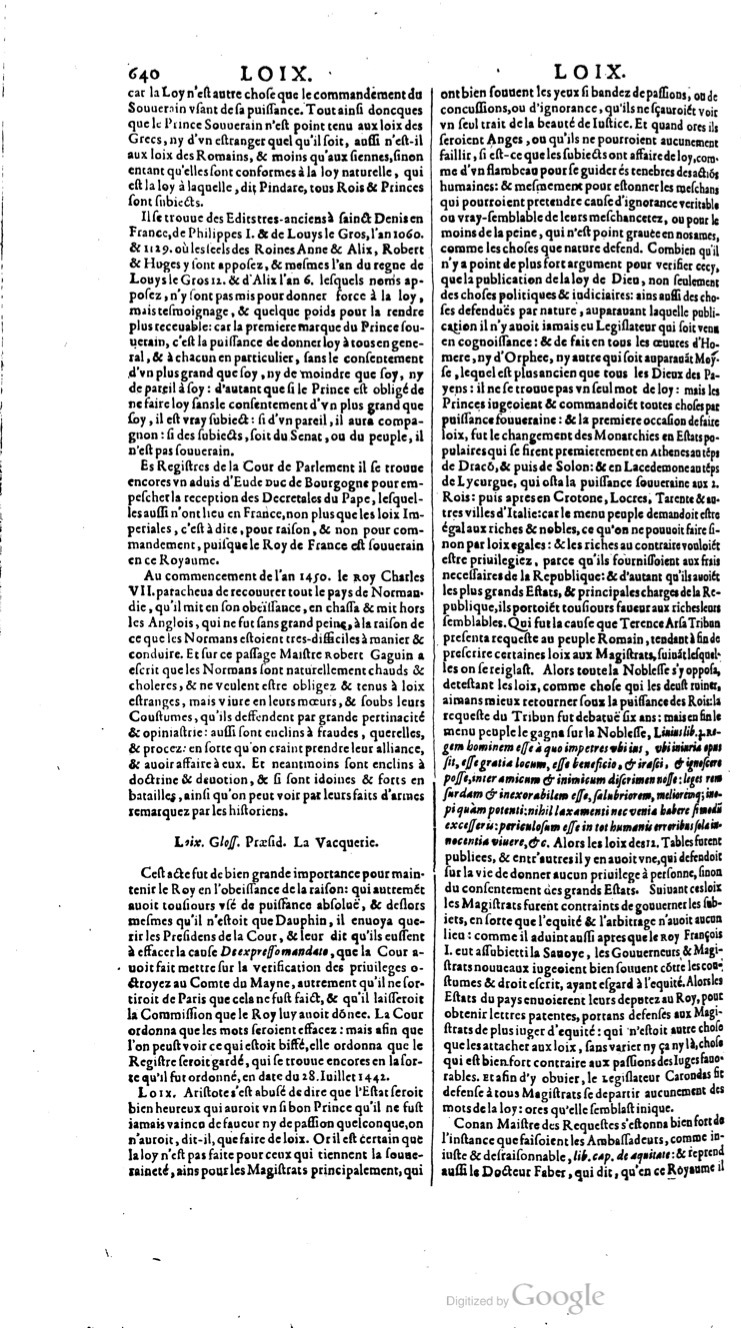 1629 - Veuve Nicolas Buon - Trésor du droit français (29620 T. 2) - BM Lyon