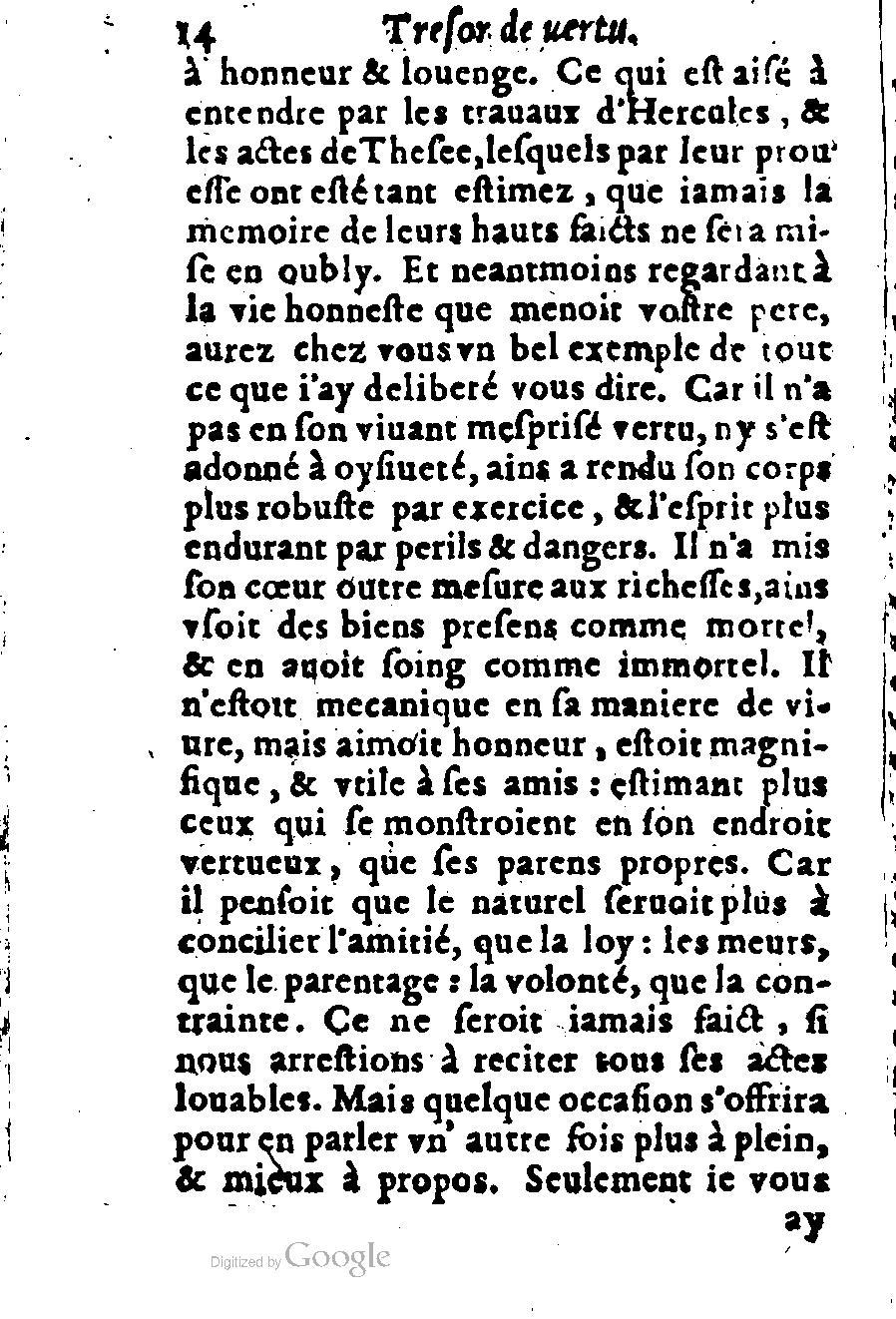 1576 - Benoît Rigaud - Trésor de vertu - British Library 1576 - Benoît Rigaud - Trésor de vertu - British Library