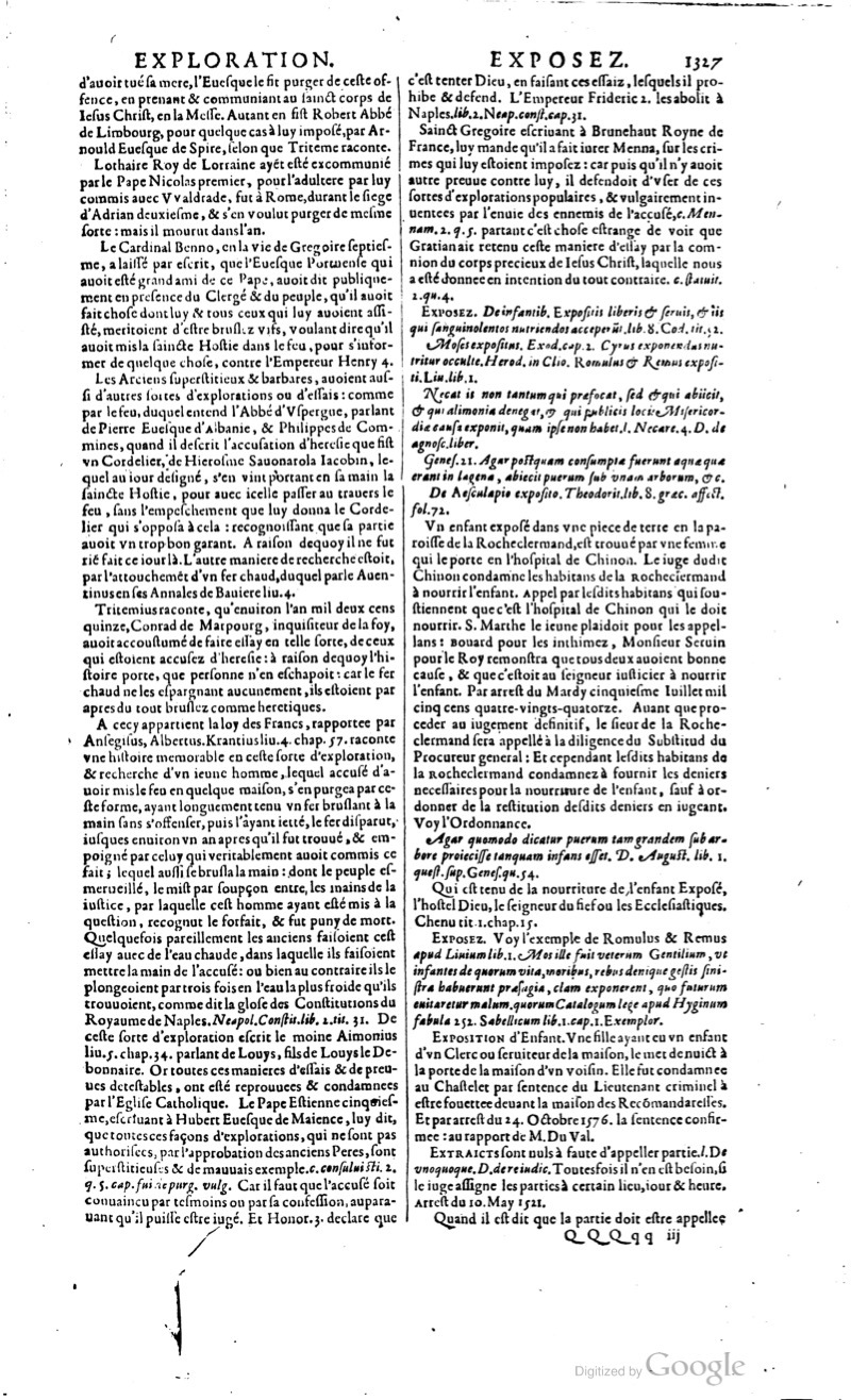 1629 - Veuve Nicolas Buon - Trésor du droit français (21754 T. 1) - BM Lyon