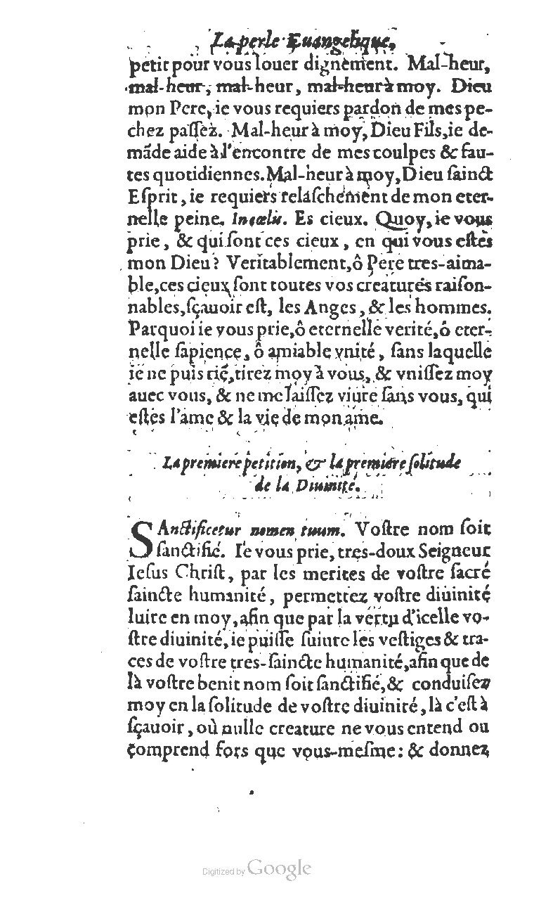 1602 - Veuve G. de la Noüe - Perle évangélique, Trésor incomparable de la sapience divine - UGent