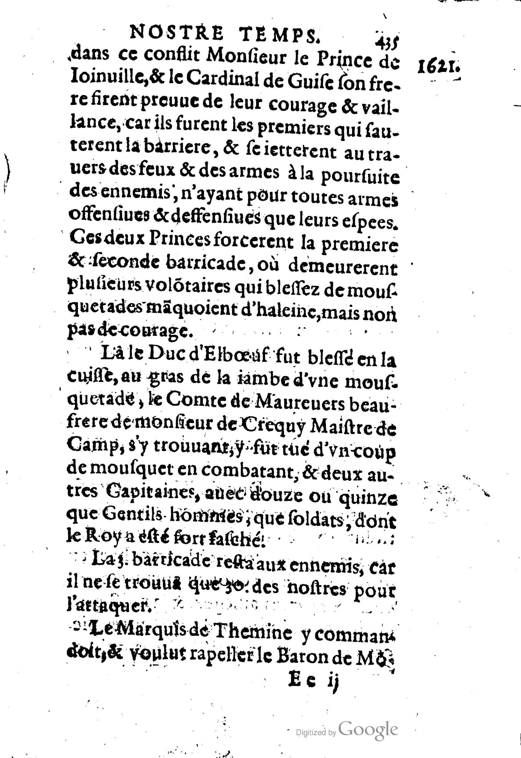 1623 - Joseph Bouillerot - Trésor de l’histoire générale de notre temps - BM Lyon