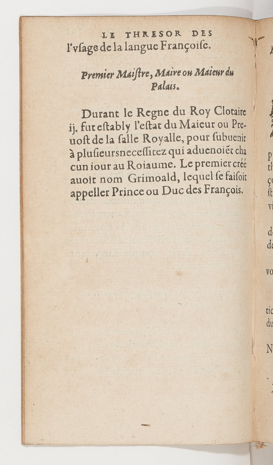 1583 - Galiot Corrozet - Trésor des histoires de France - BnF