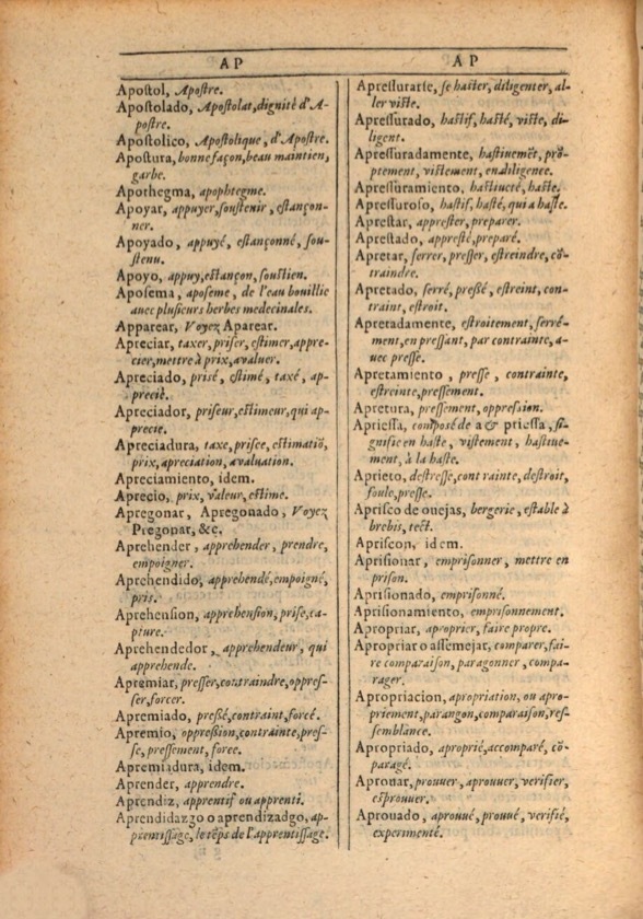 1607 - Marc Orry - Trésor des deux langues espagnole et française (Première et Seconde parties) - ÖNB Wien