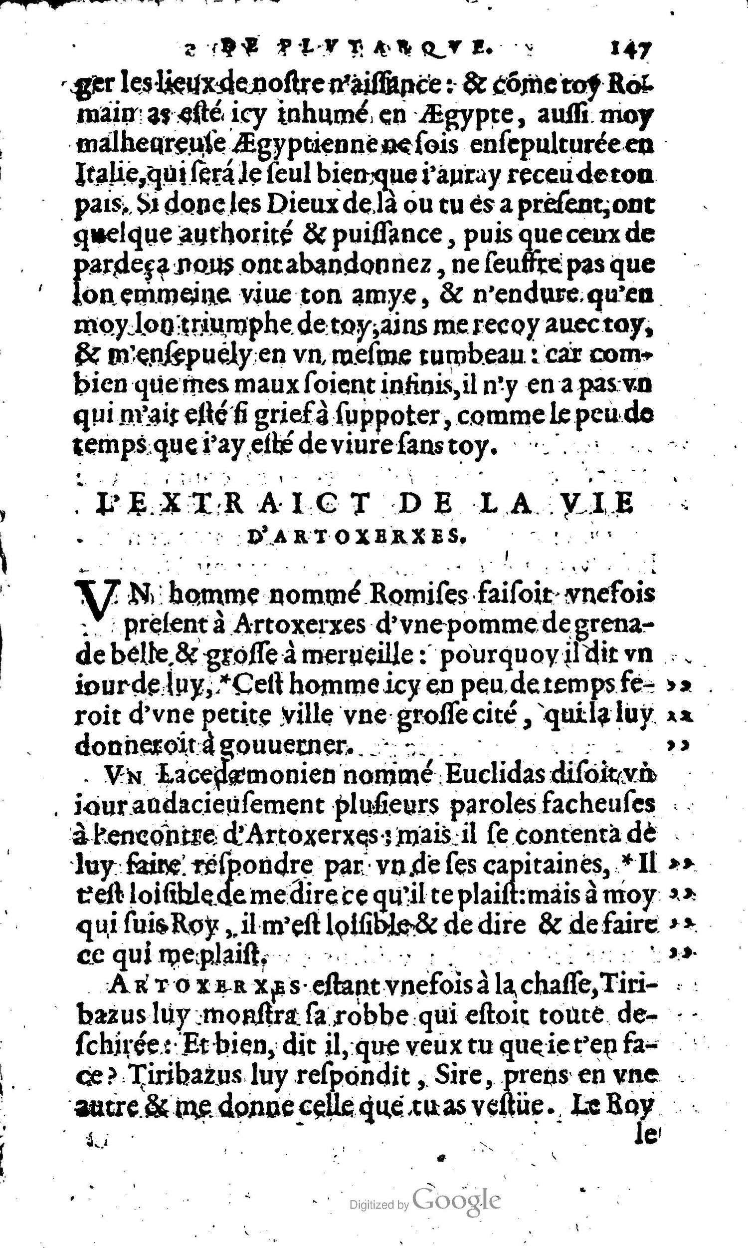 1568 - Willem Silvius - Trésor des vies de Plutarque - Anvers Plantin-Moretus