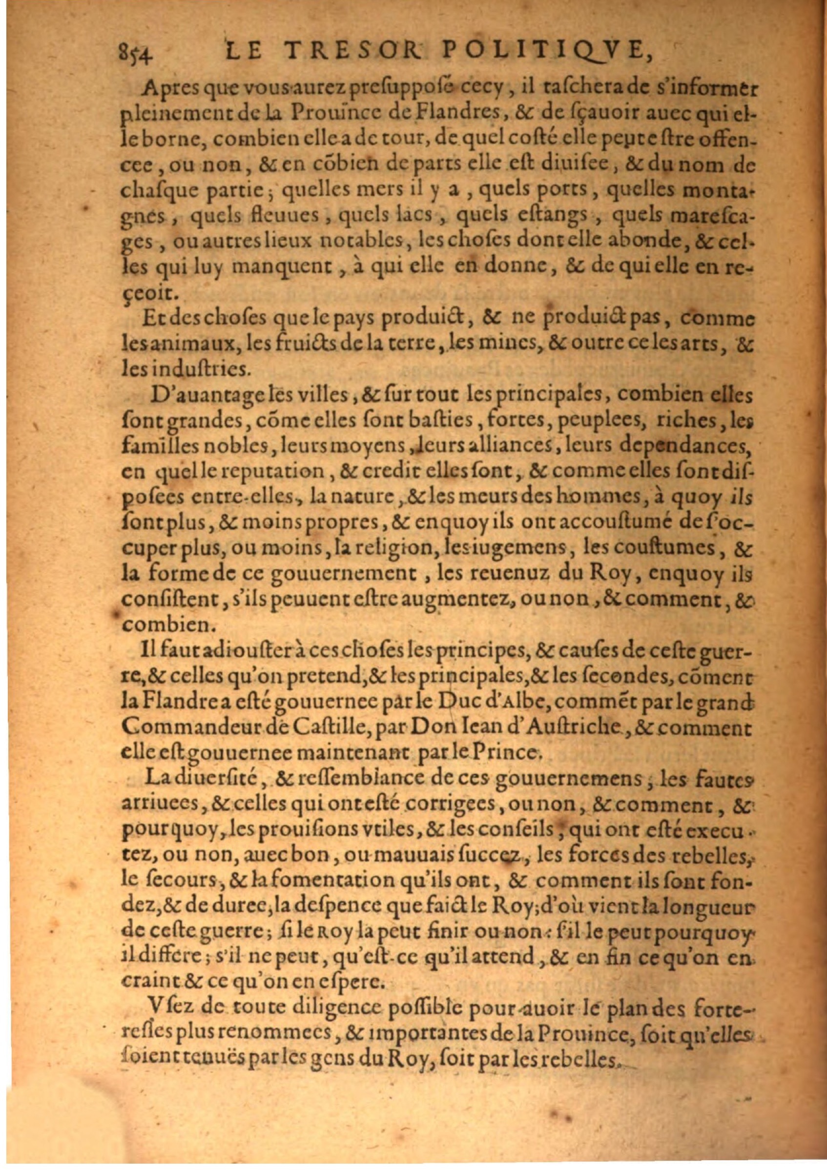 1608 - Pierre Chevalier - Trésor politique - BSB Munich