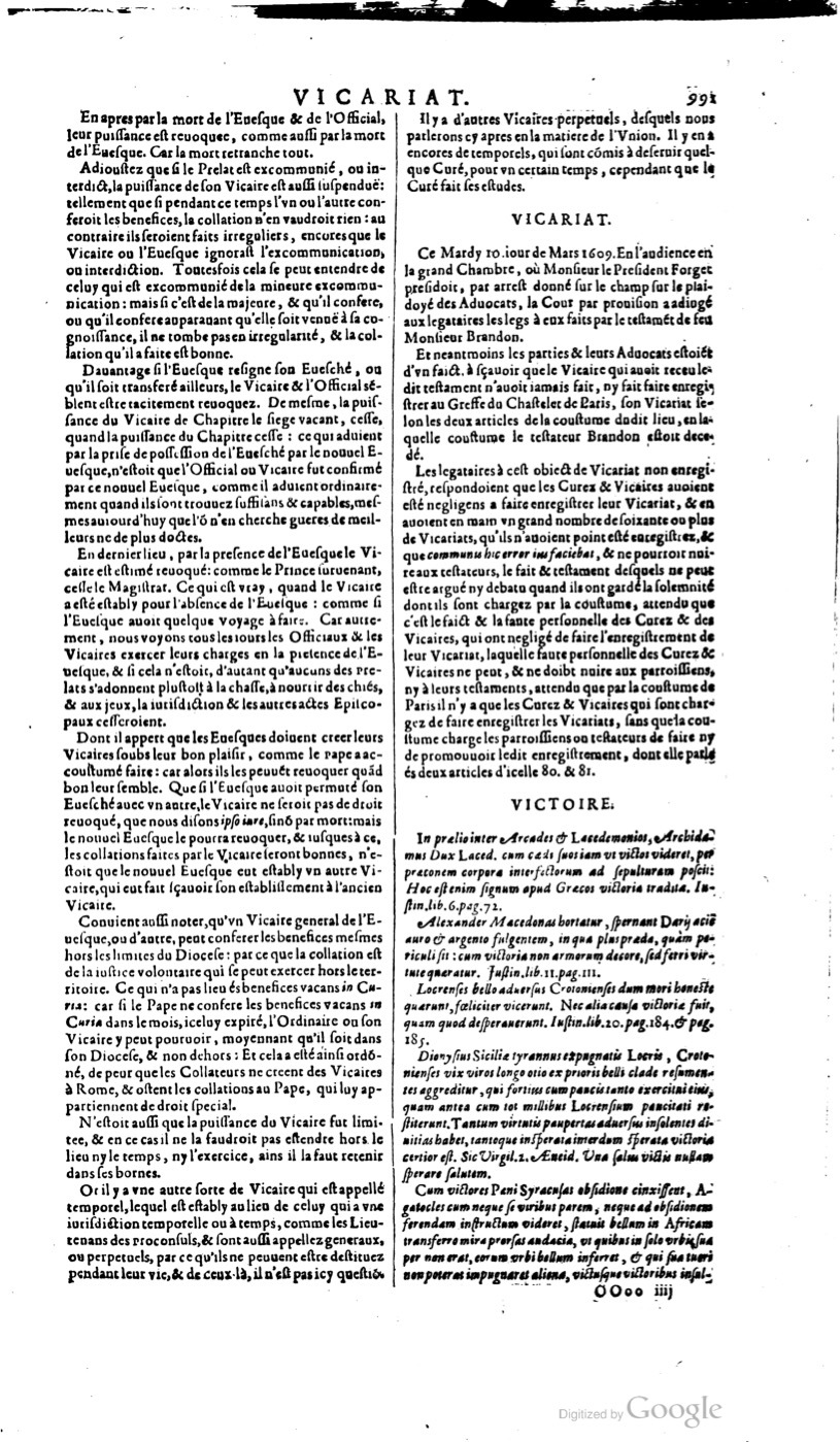 1629 - Veuve Nicolas Buon - Trésor du droit français (21754 T. 3) - BM Lyon