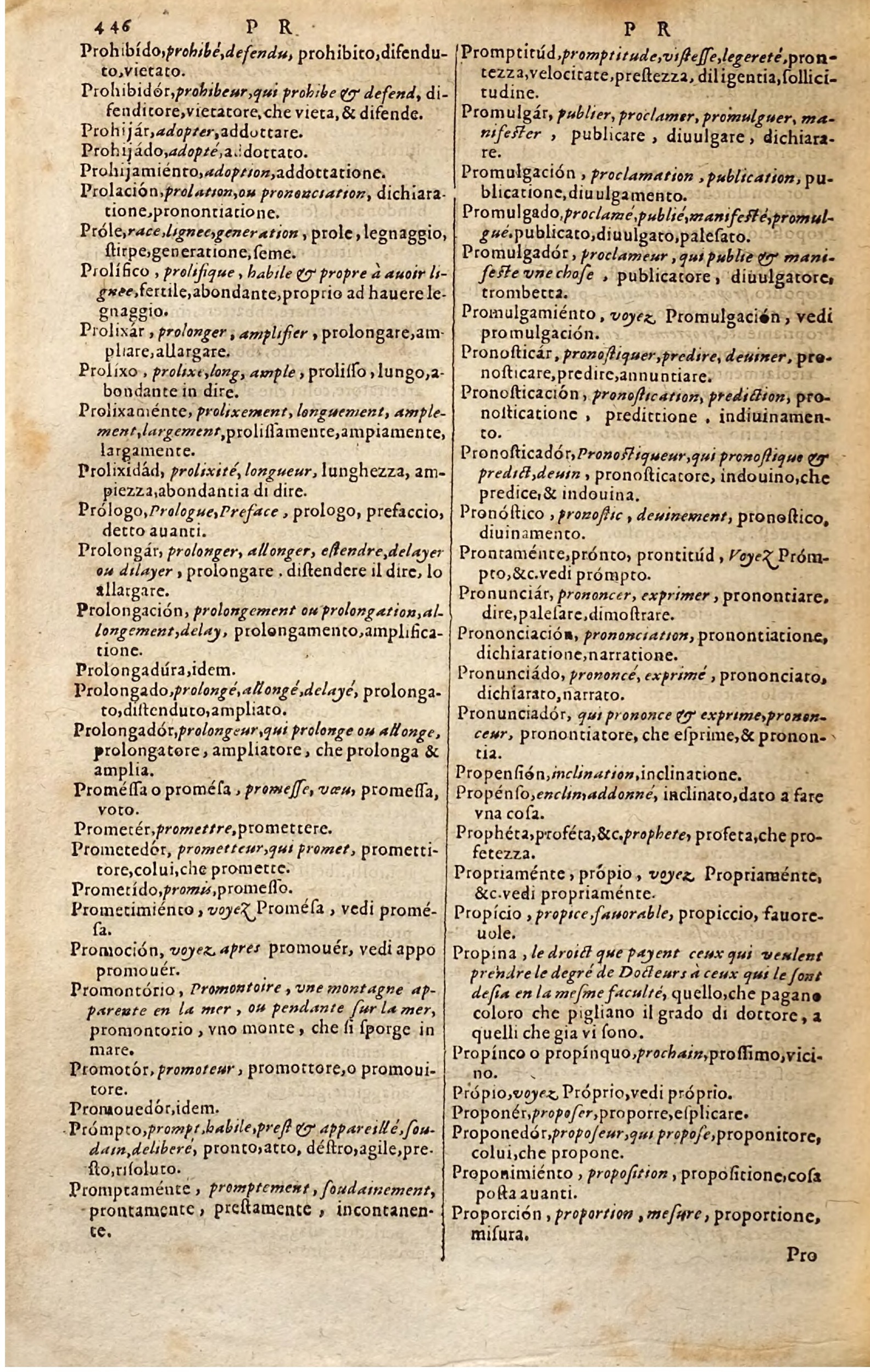 1627 - Jacques Crespin - Trésor des trois langues - Regensburg