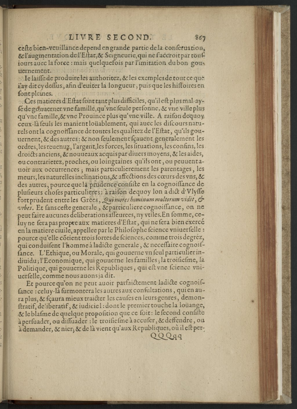 1608 - Nicolas Du Fossé - Trésor politique - BnF Tolbiac