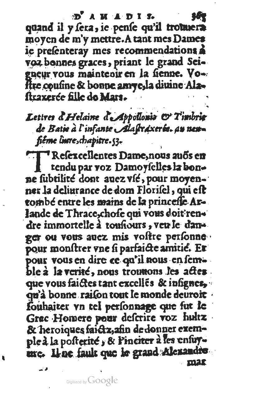 1567 - Jean Pygot - Trésor des Amadis - BM Lyon 1567 - Jean Pygot - Trésor des Amadis - BM Lyon
