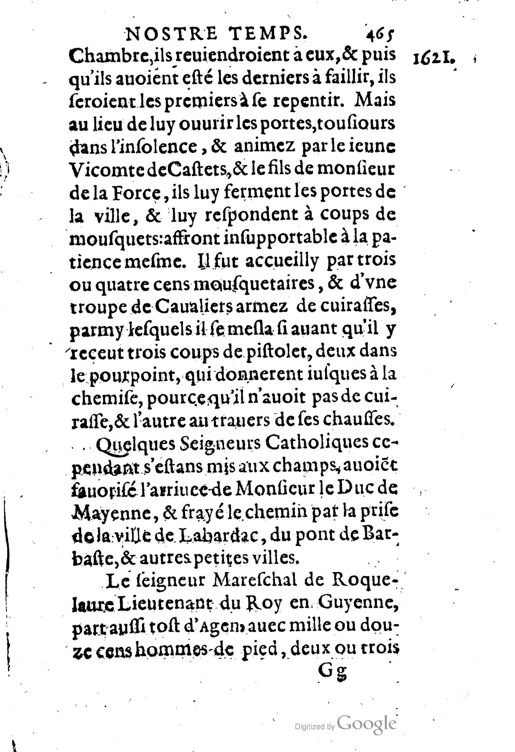 1623 - Joseph Bouillerot - Trésor de l’histoire générale de notre temps - BM Lyon