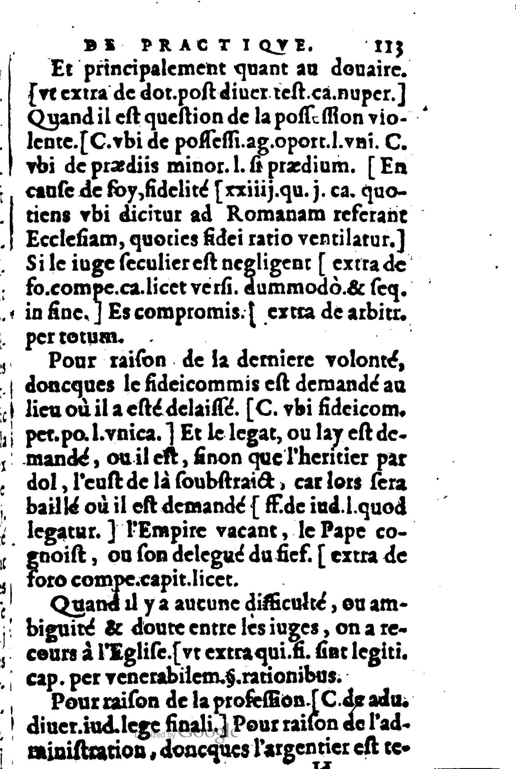 1605 - Pierre Rigaud - Trésor de pratique pour les juges - BM Lyon 1605 - Pierre Rigaud - Trésor de pratique pour les juges - BM Lyon
