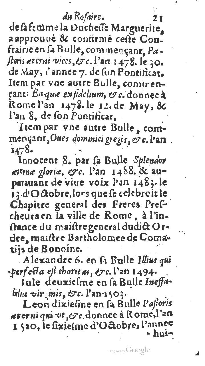 1615 - Jean Bogart - Trésor des indulgences du saint Rosaire - UGent