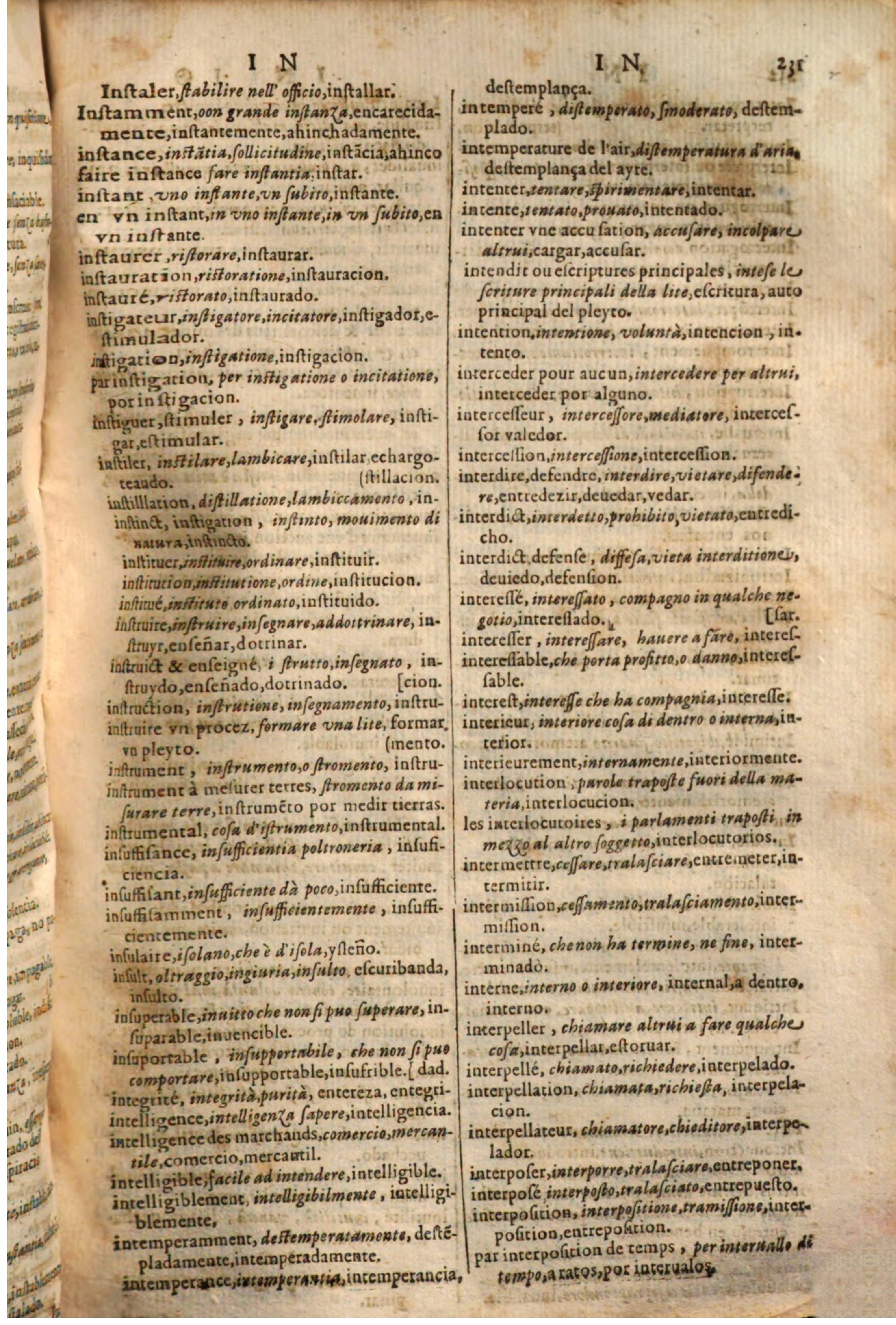 1644 - Jacques Crespin - Trésor des trois langues - Passau