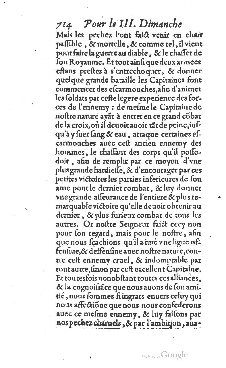 1607 - Nicolas Du Fossé - Trésor quadragésimal - T 01 - BM Lyon