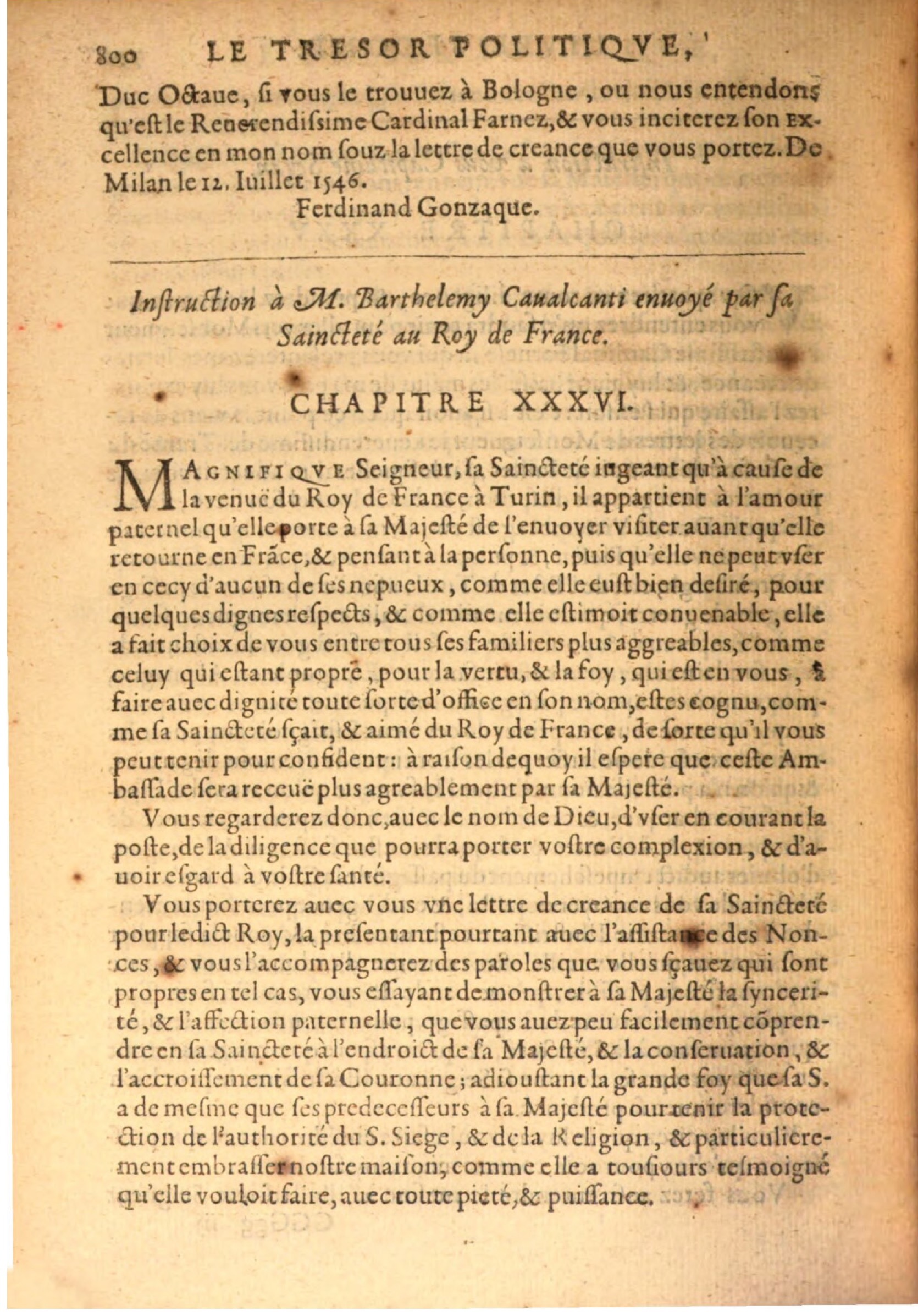 1608 - Pierre Chevalier - Trésor politique - BSB Munich