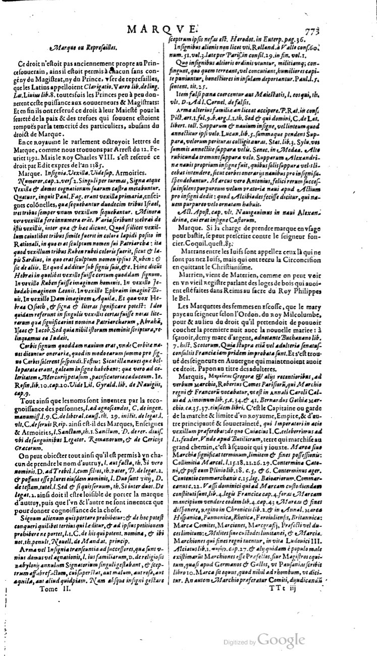 1629 - Veuve Nicolas Buon - Trésor du droit français (21754 T. 2) - BM Lyon