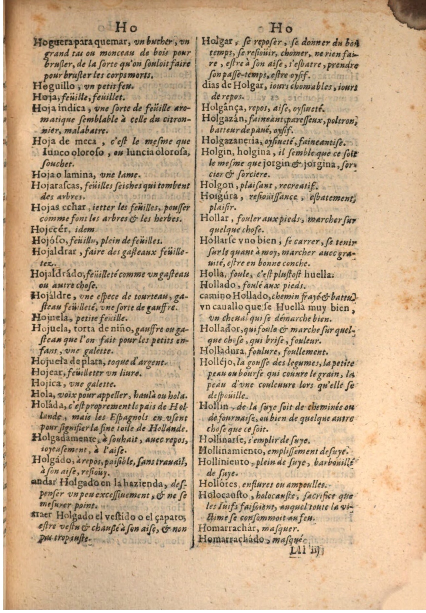1645 - A. de Sommaville et A. Courbé - Trésor des deux langues espagnole et française - BSB Munich
