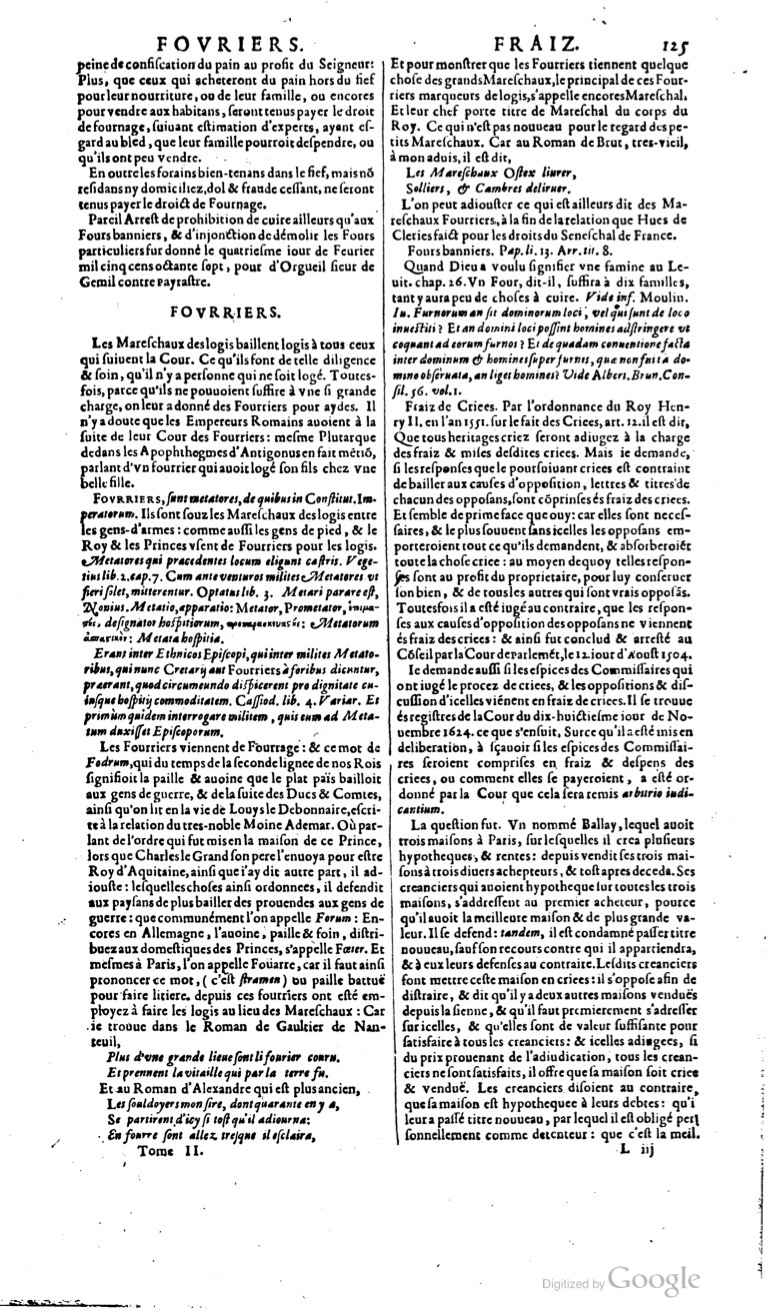 1629 - Veuve Nicolas Buon - Trésor du droit français (29620 T. 2) - BM Lyon