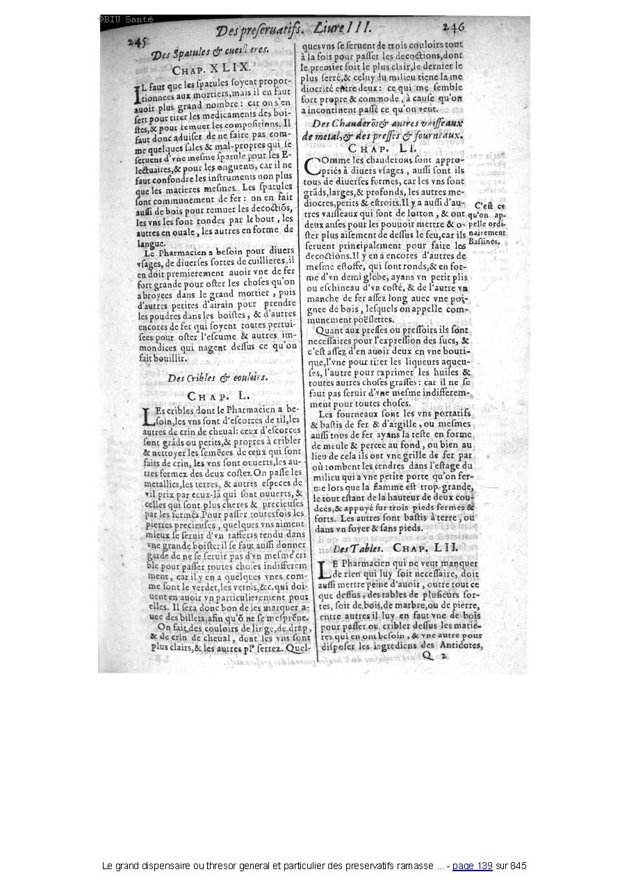 1609 - Étienne Gamonet - Grand dispensaire ou Trésor général et particulier des préservatifs - BIU Santé 1609 - Étienne Gamonet - Grand dispensaire ou Trésor général et particulier des préservatifs - BIU Santé