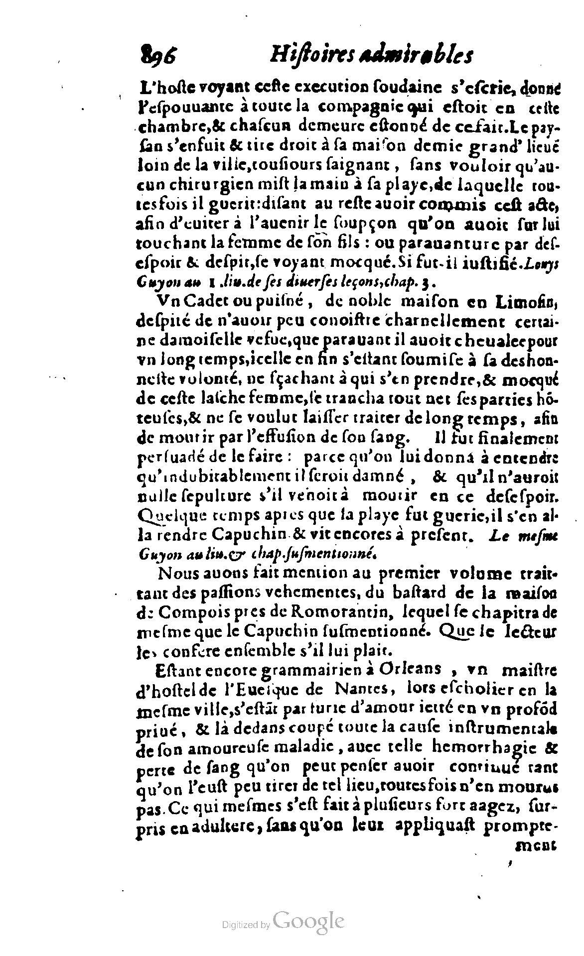 1620 - Samuel Crespin - Trésor d’histoires admirables et mémorables - BCU Lausanne