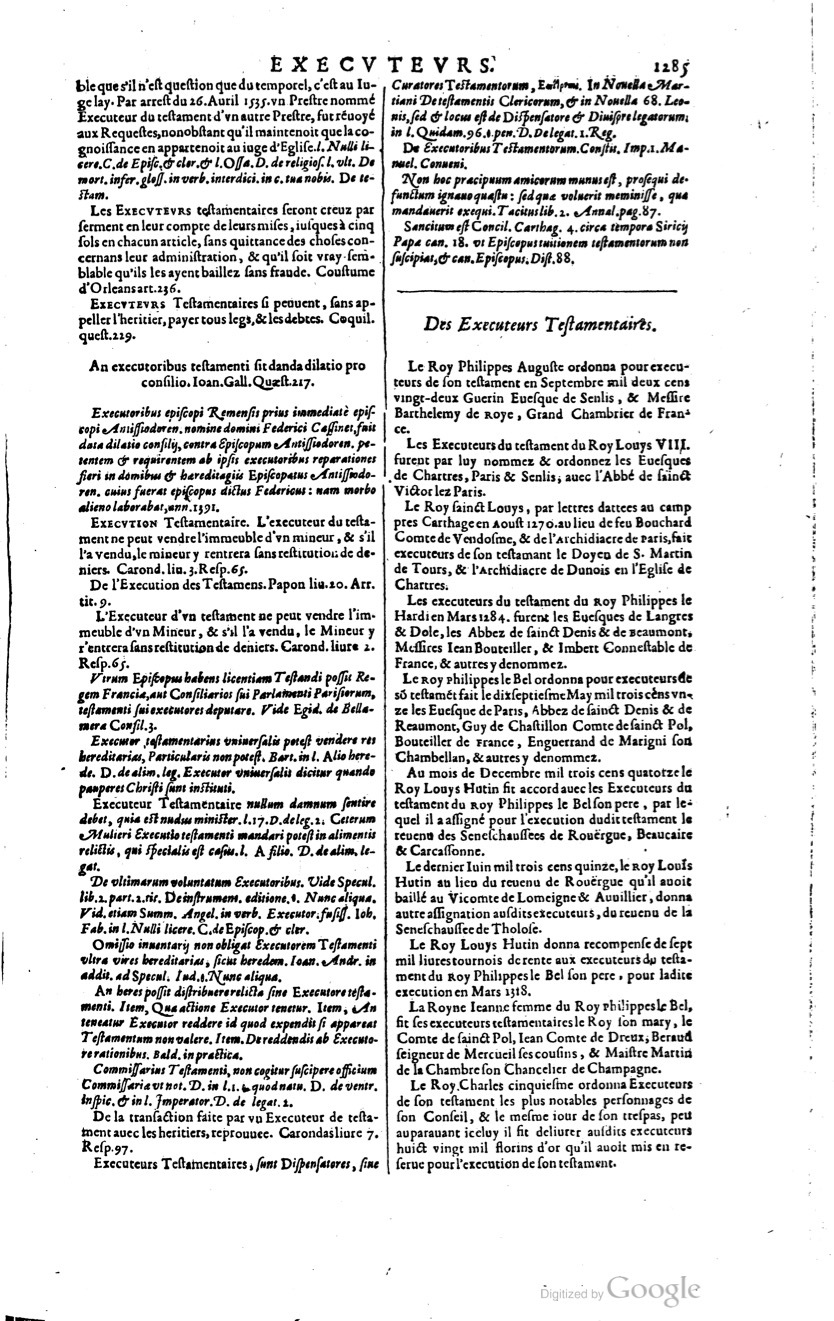 1629 - Veuve Nicolas Buon - Trésor du droit français (21754 T. 1) - BM Lyon