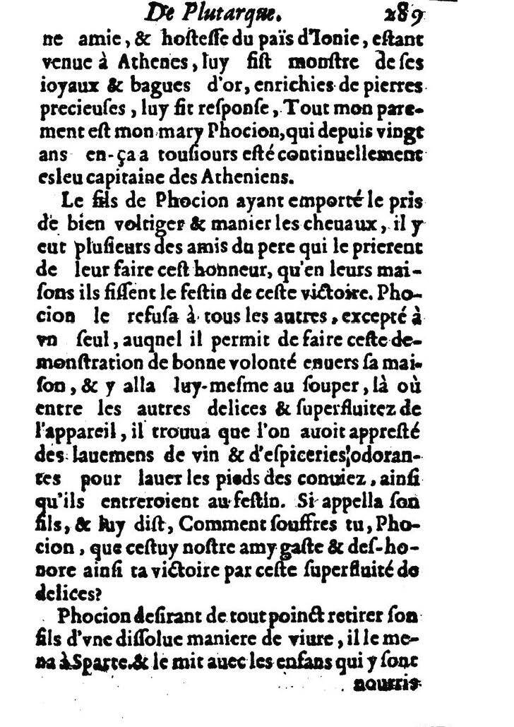 1611 - Pierre Rigaud - Trésor des vies de Plutarque - BM Lyon
