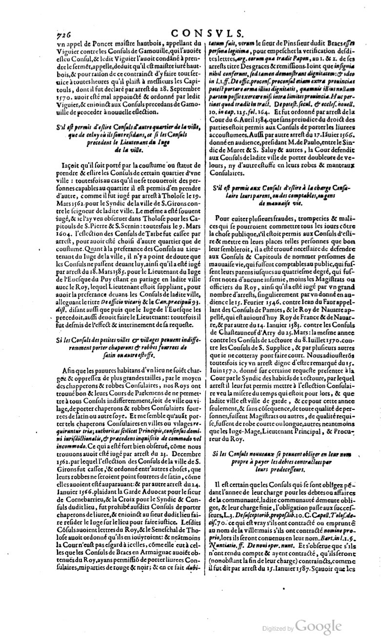 1629 - Veuve Nicolas Buon - Trésor du droit français (29620 T. 1) - BM Lyon
