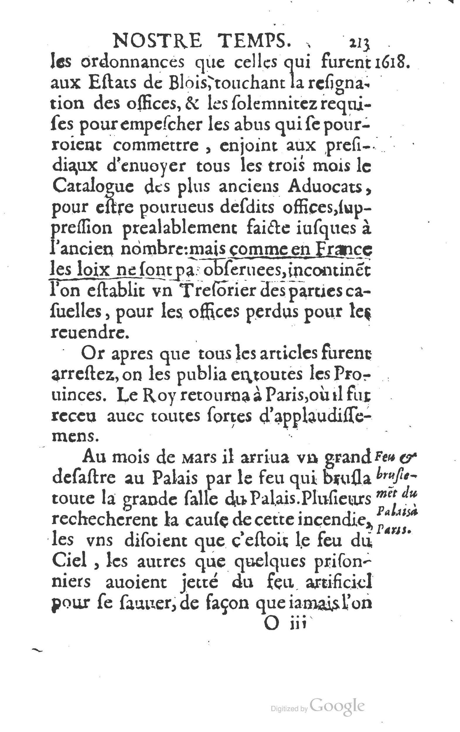 1624 - Joseph Bouillerot - Trésor de l’histoire générale de notre temps - BM Lyon 1624 - Joseph Bouillerot - Trésor de l’histoire générale de notre temps - BM Lyon