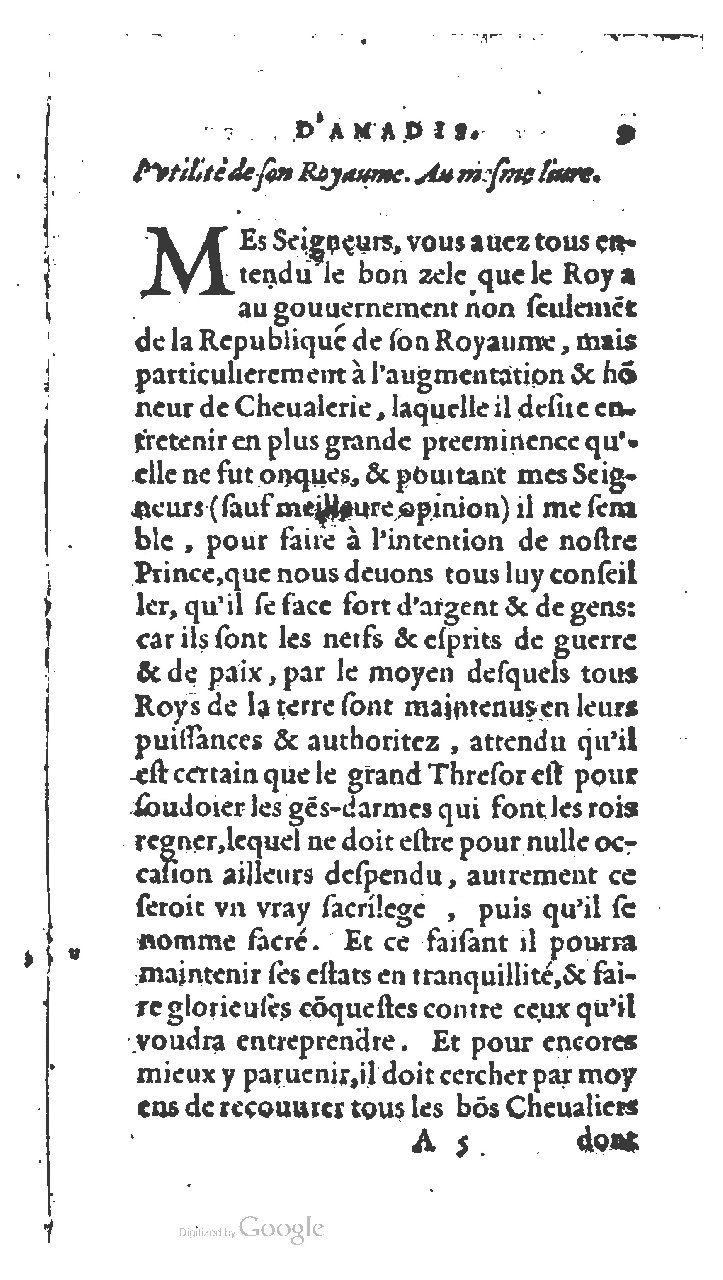 1572 - Jan van Waesberghe - Trésor des Amadis - BNC Rome