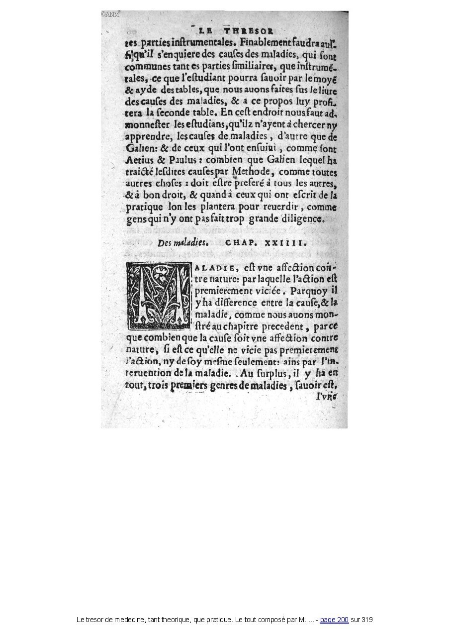 1560 - Pierre et Jan Moine - Trésor de médecine - Université Paris Cité