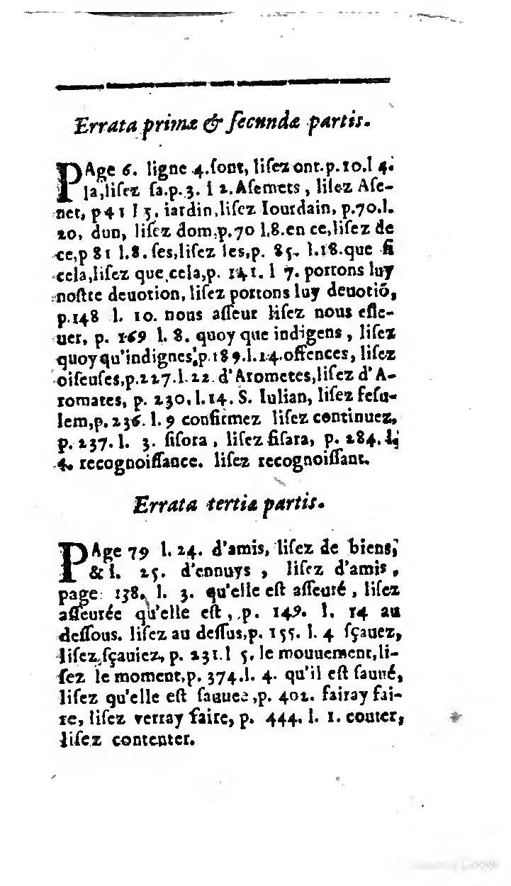 1646 - Jean Piot - Trésor inestimable de Saint-Joseph - BNC Rome
