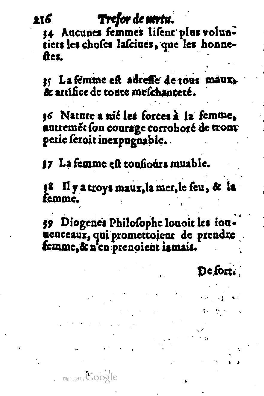 1576 - Benoît Rigaud - Trésor de vertu - British Library 1576 - Benoît Rigaud - Trésor de vertu - British Library