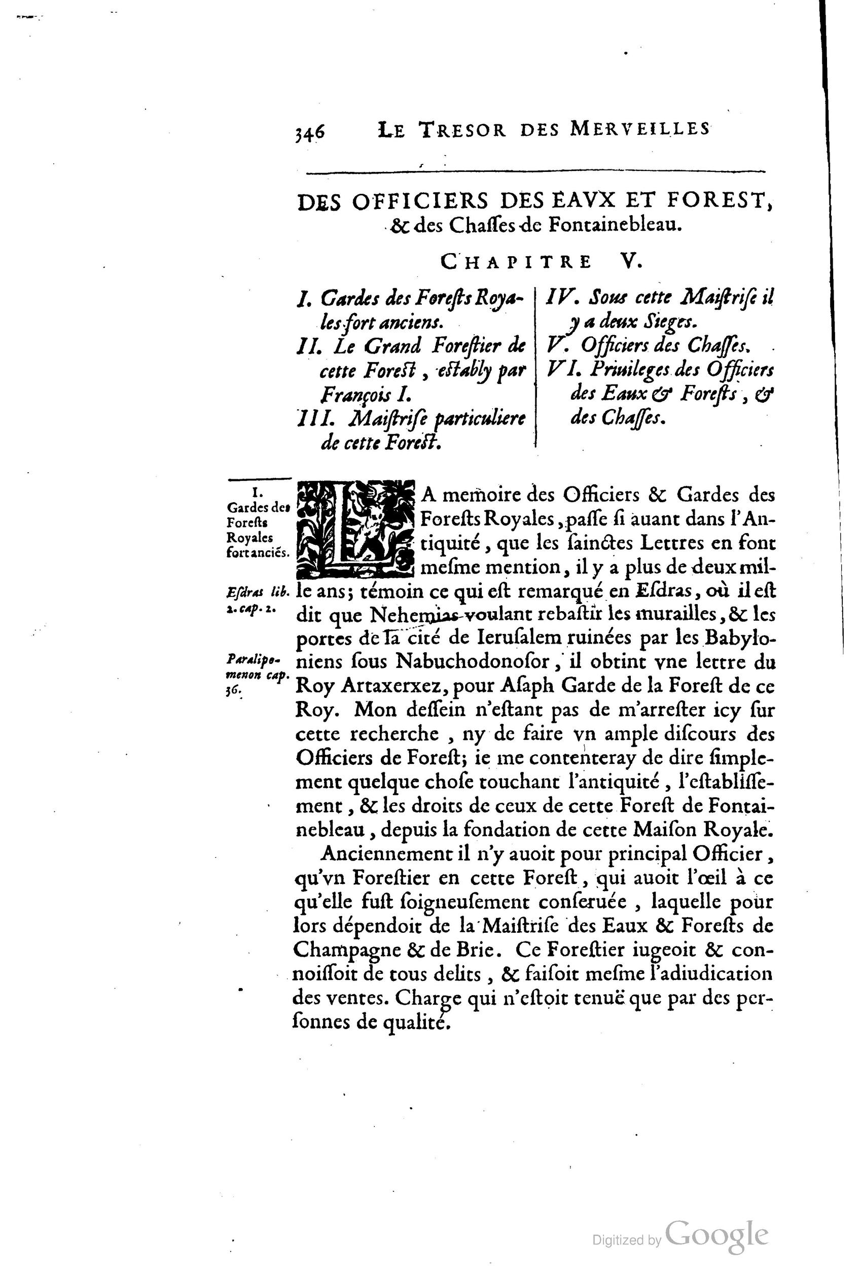 1642 - Sébastien Cramoisy - Trésor des merveilles de la maison royale de Fontainebleau - BM Lyon 1642 - Sébastien Cramoisy - Trésor des merveilles de la maison royale de Fontainebleau - BM Lyon