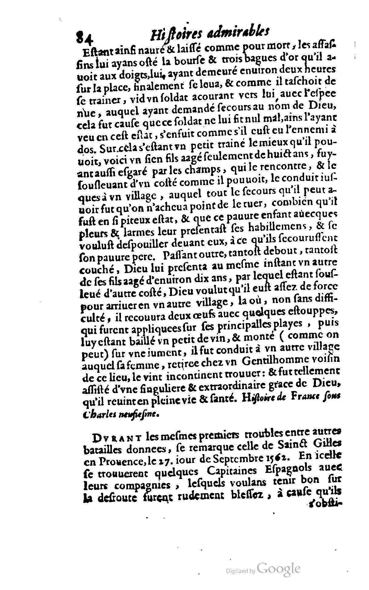 1620 - Samuel Crespin - Trésor d’histoires admirables et mémorables - BCU Lausanne