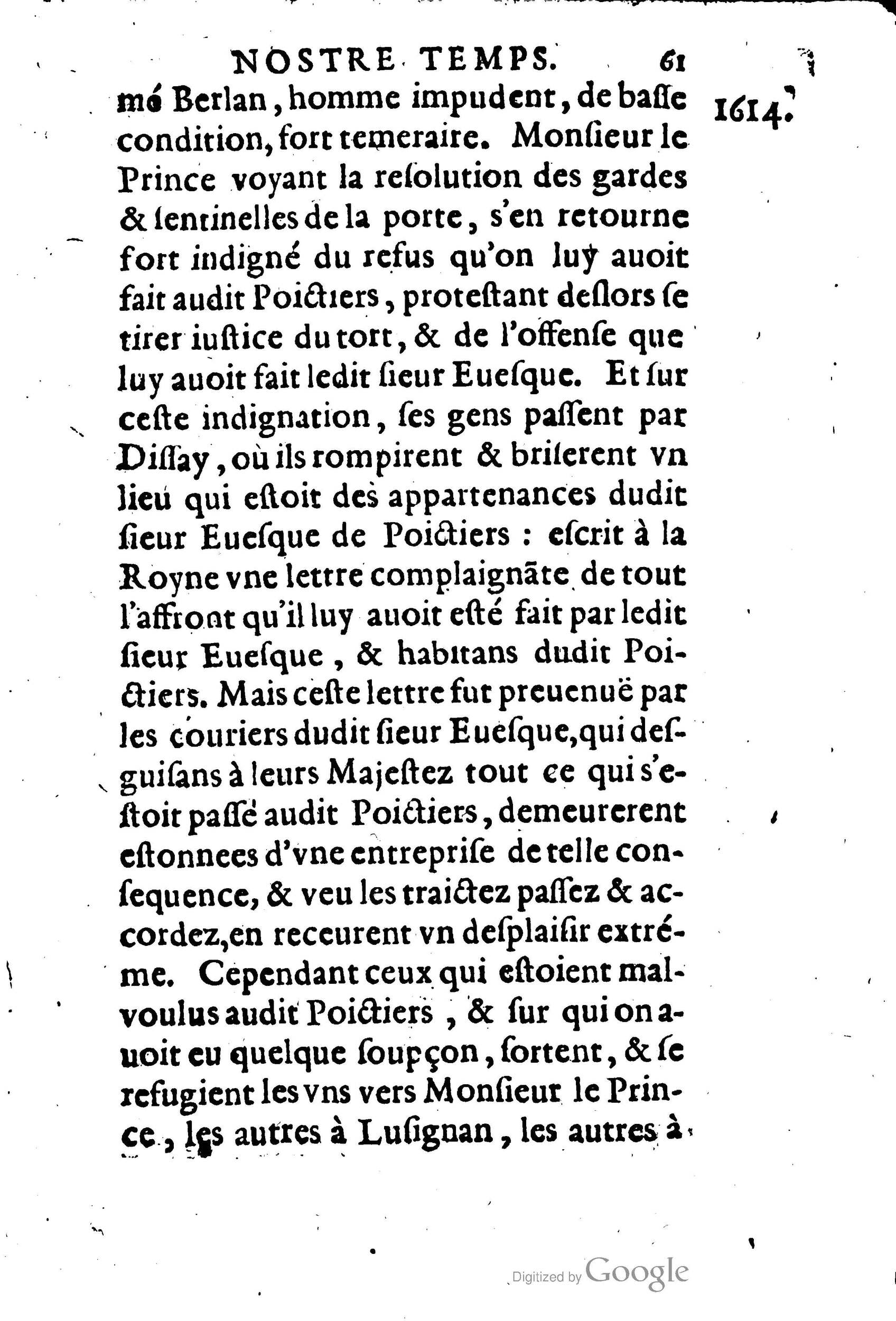1623 - Joseph Bouillerot - Trésor de l’histoire générale de notre temps - BM Lyon
