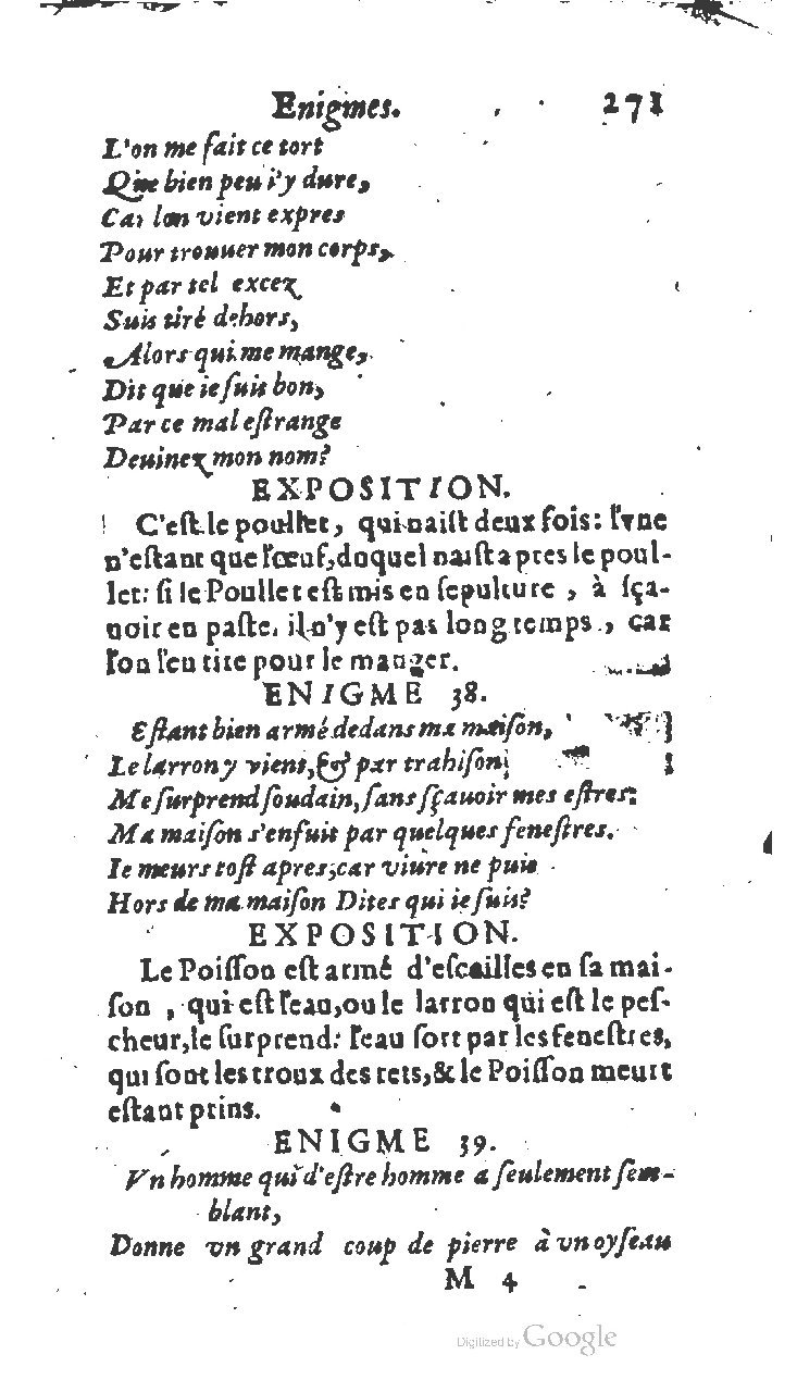 1611 - Jean Osmont - Trésor des récréations - BSB Munich