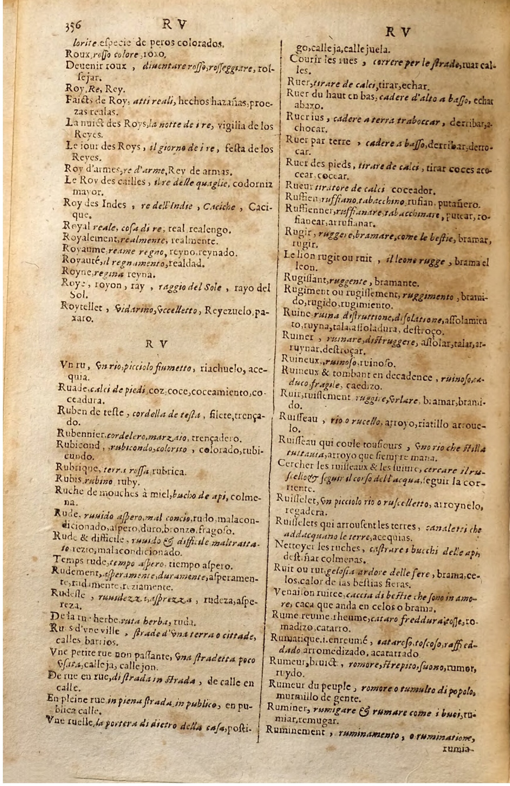 1627 - Jacques Crespin - Trésor des trois langues (Seconde partie) - Regensburg