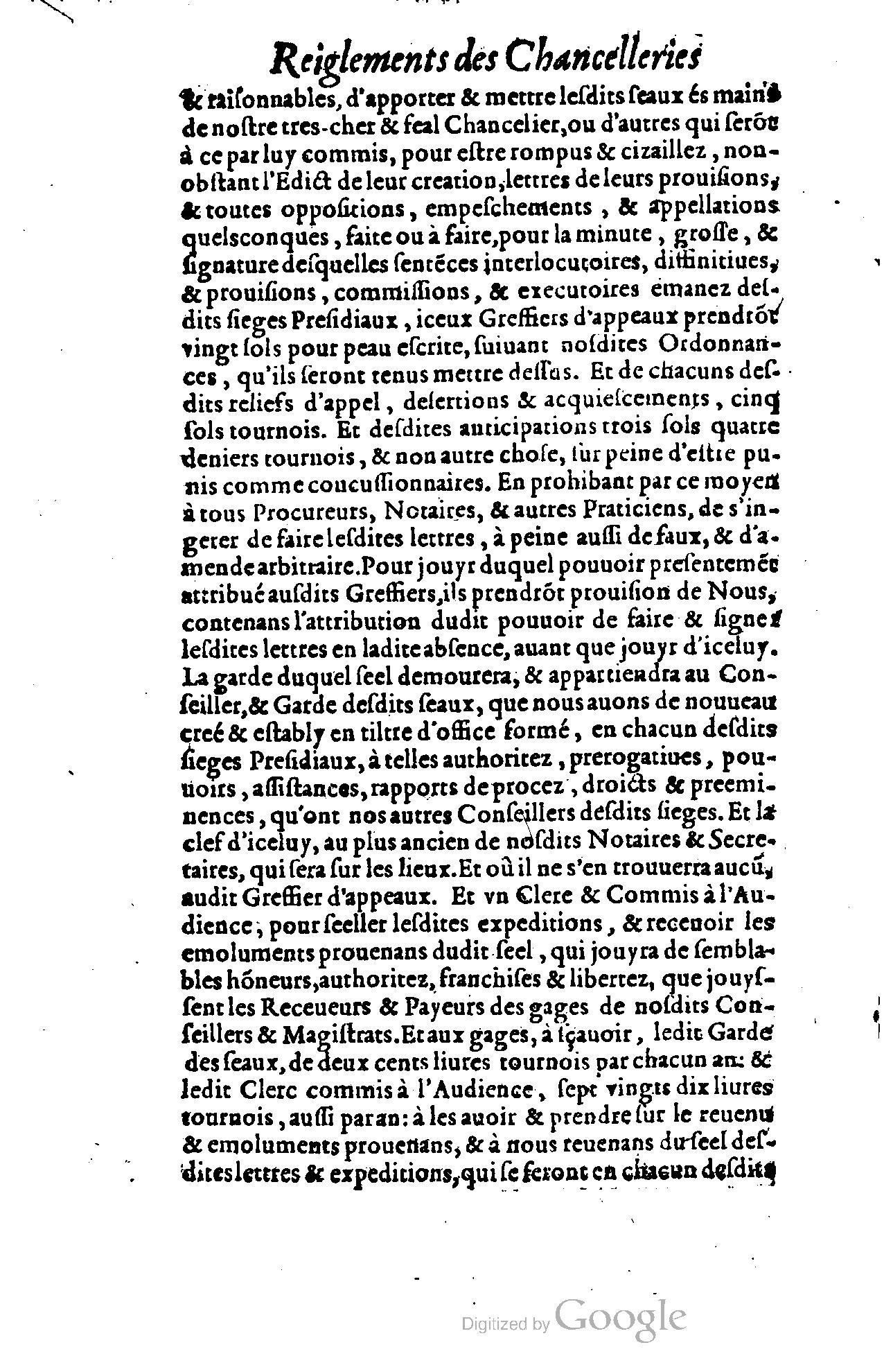 1614 - Jean Richer - Trésor du nouveau style et protocole de la chancellerie de France - BSB Munich 1614 - Jean Richer - Trésor du nouveau style et protocole de la chancellerie de France - BSB Munich