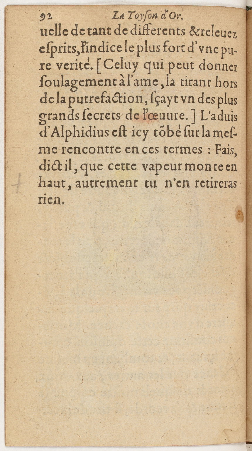 1612 - Charles Sevestre - Toison d’or ou la fleur des Trésors - BnF