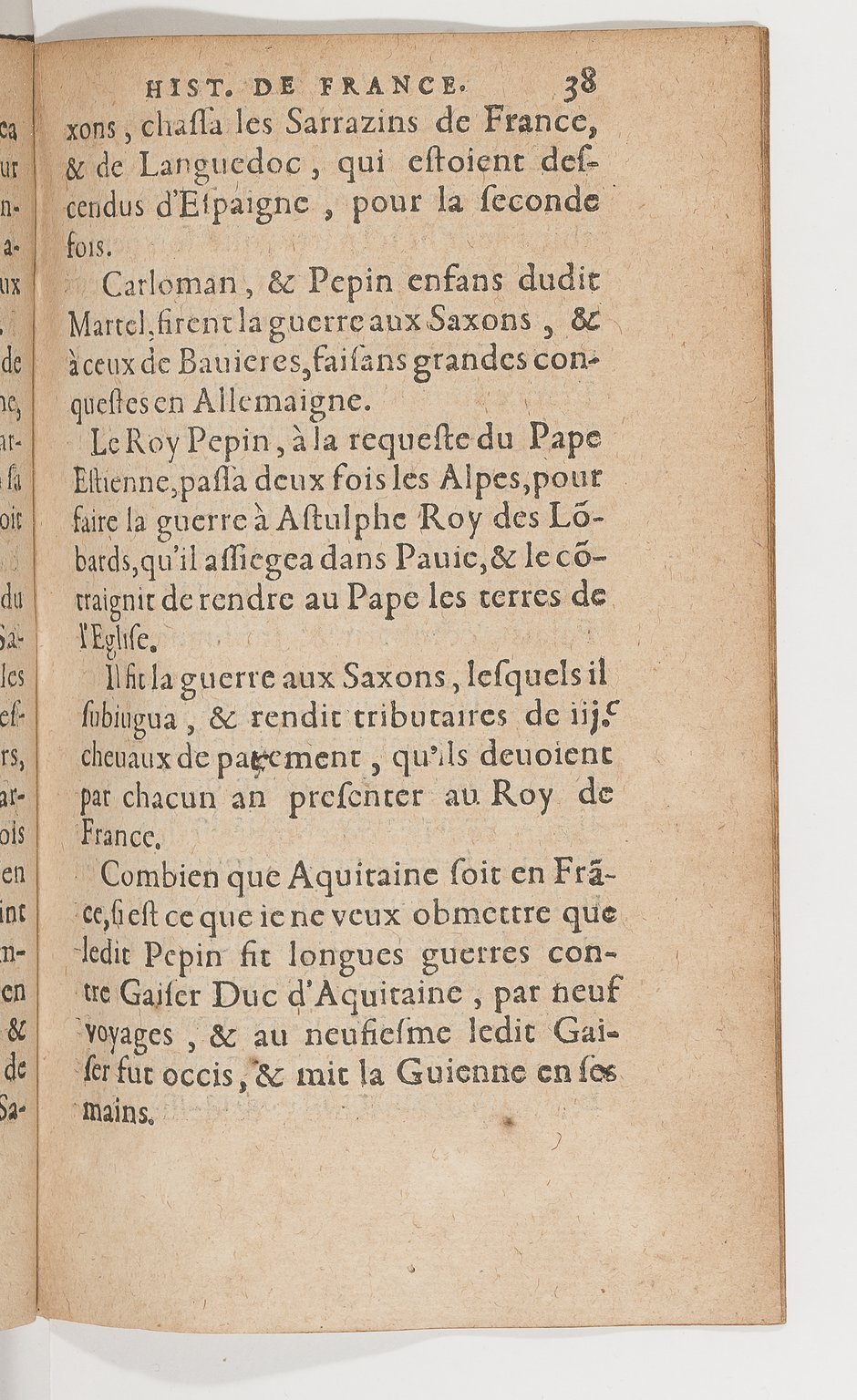 1583 - Galiot Corrozet - Trésor des histoires de France - BnF