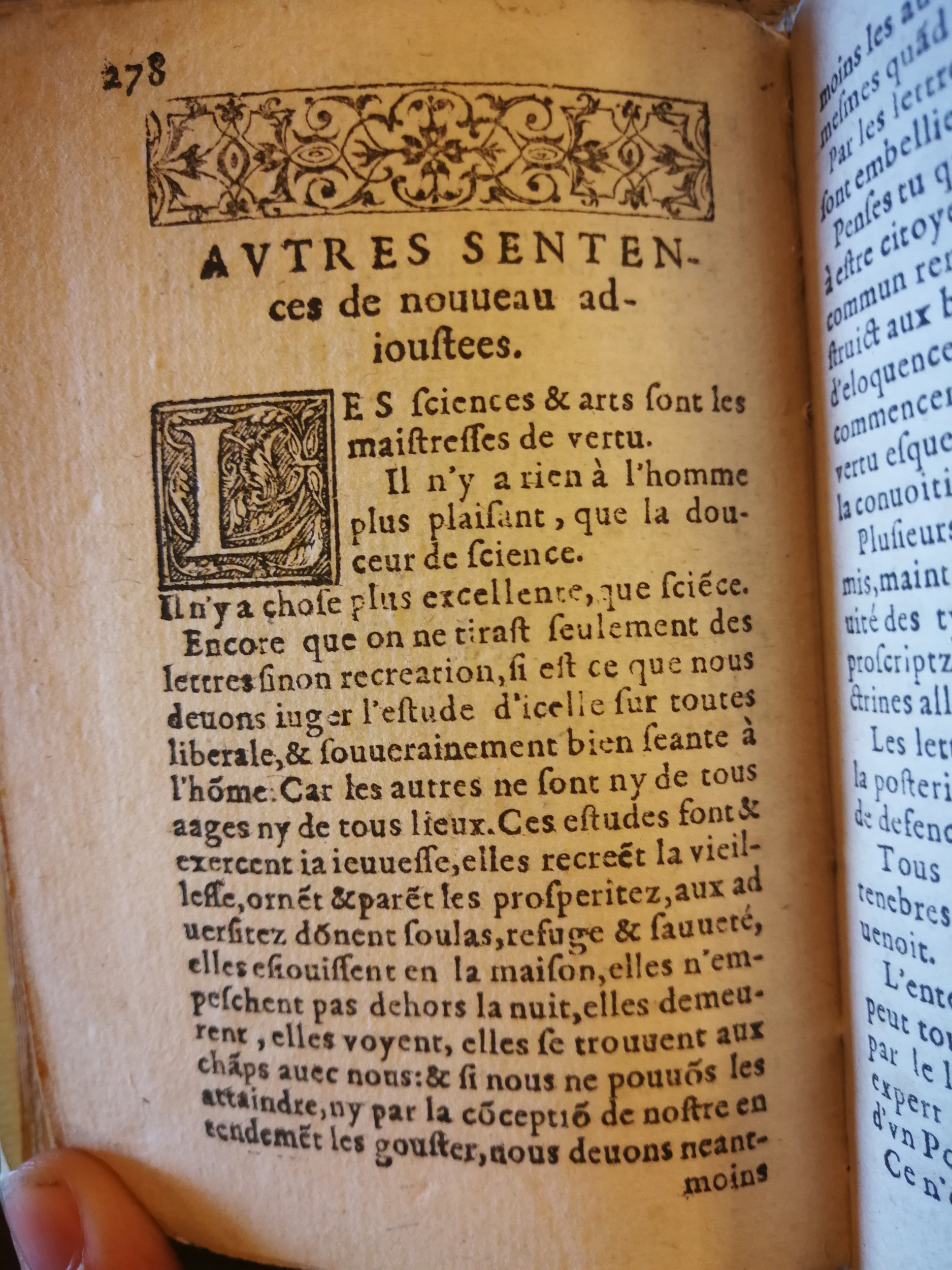 1576 - Benoît Rigaud - Trésor de vertu - BNC Florence