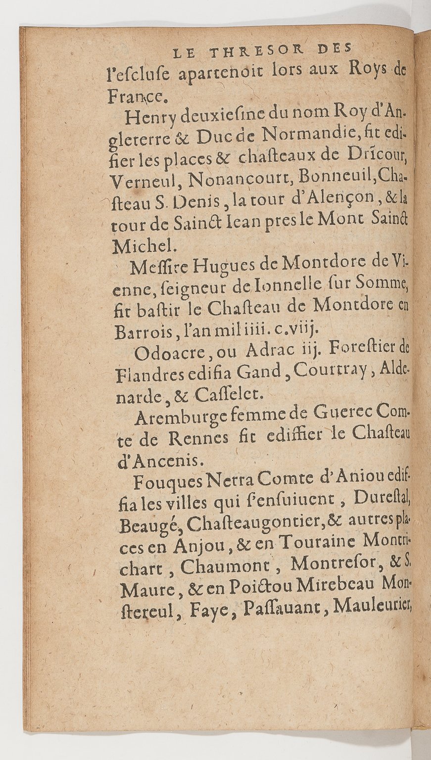 1583 - Galiot Corrozet - Trésor des histoires de France - BnF 1583 - Galiot Corrozet - Trésor des histoires de France - BnF
