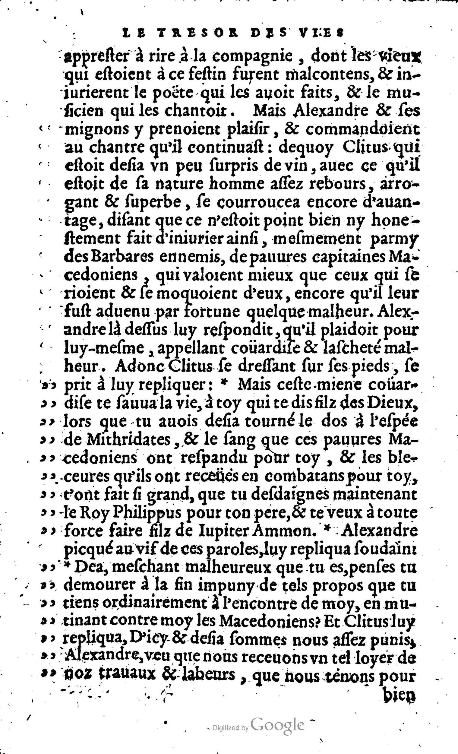 1568 - Willem Silvius - Trésor des vies de Plutarque - Anvers Plantin-Moretus