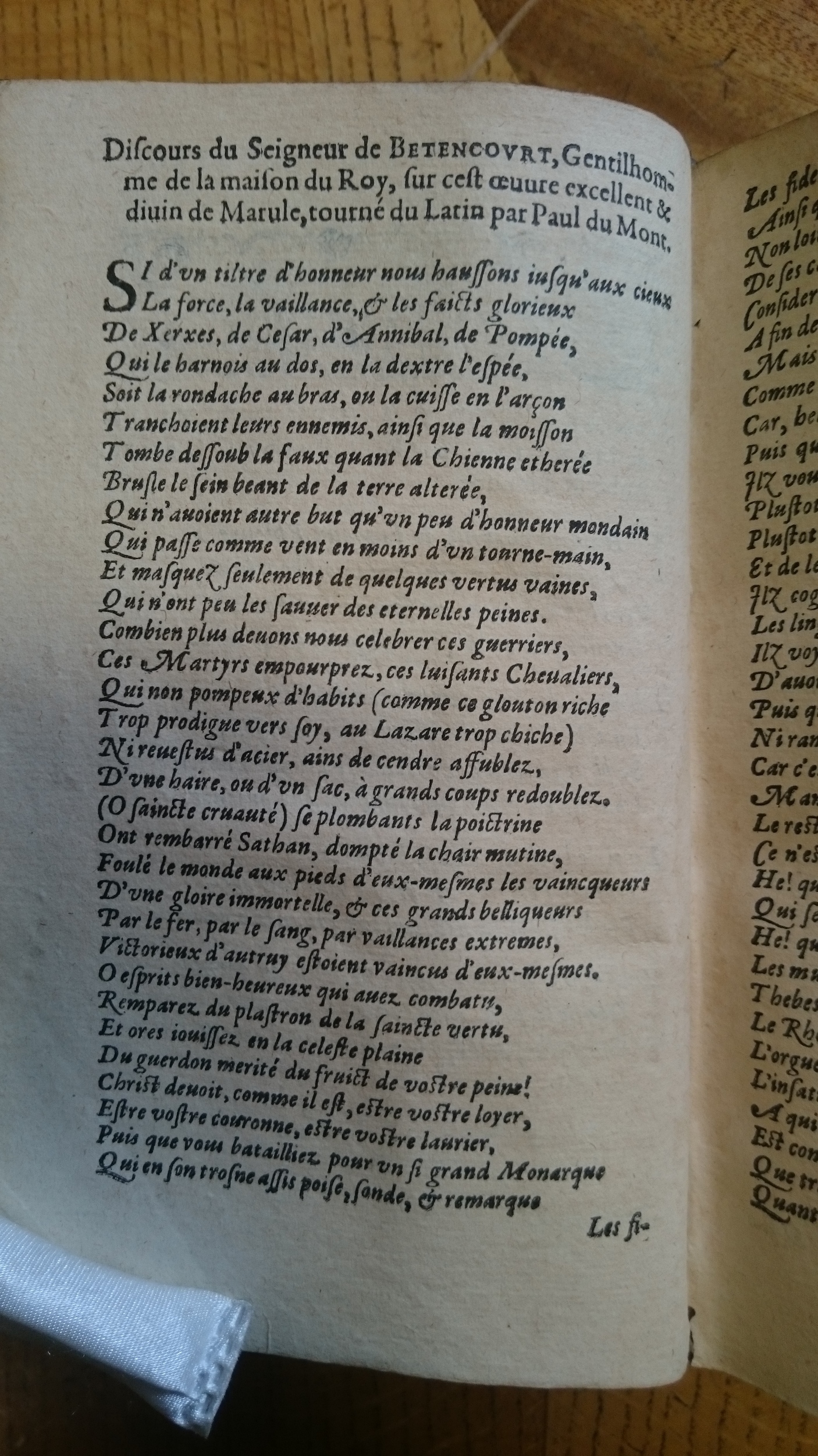 1585 - Jean Bogard - Trésor des faits et dits mémorables des hommes saints et illustres - Douai Quincy