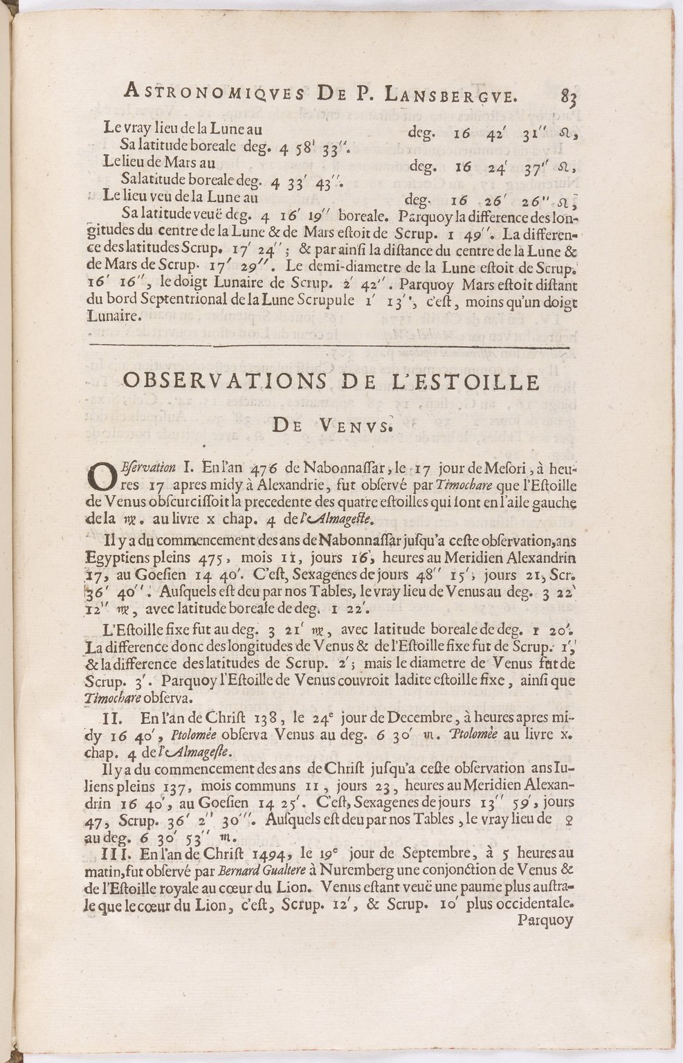 1634 - Zacharie Roman - Les Tables perpétuelles - BnF Arsenal