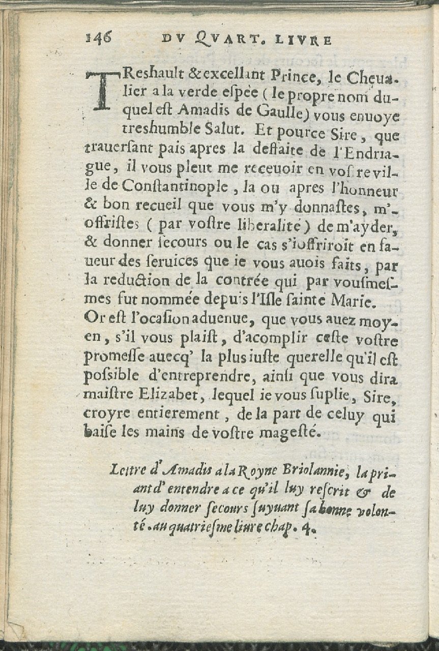 1559 - Pierre Regnard - Trésor des Amadis - Det KLG Copenhague