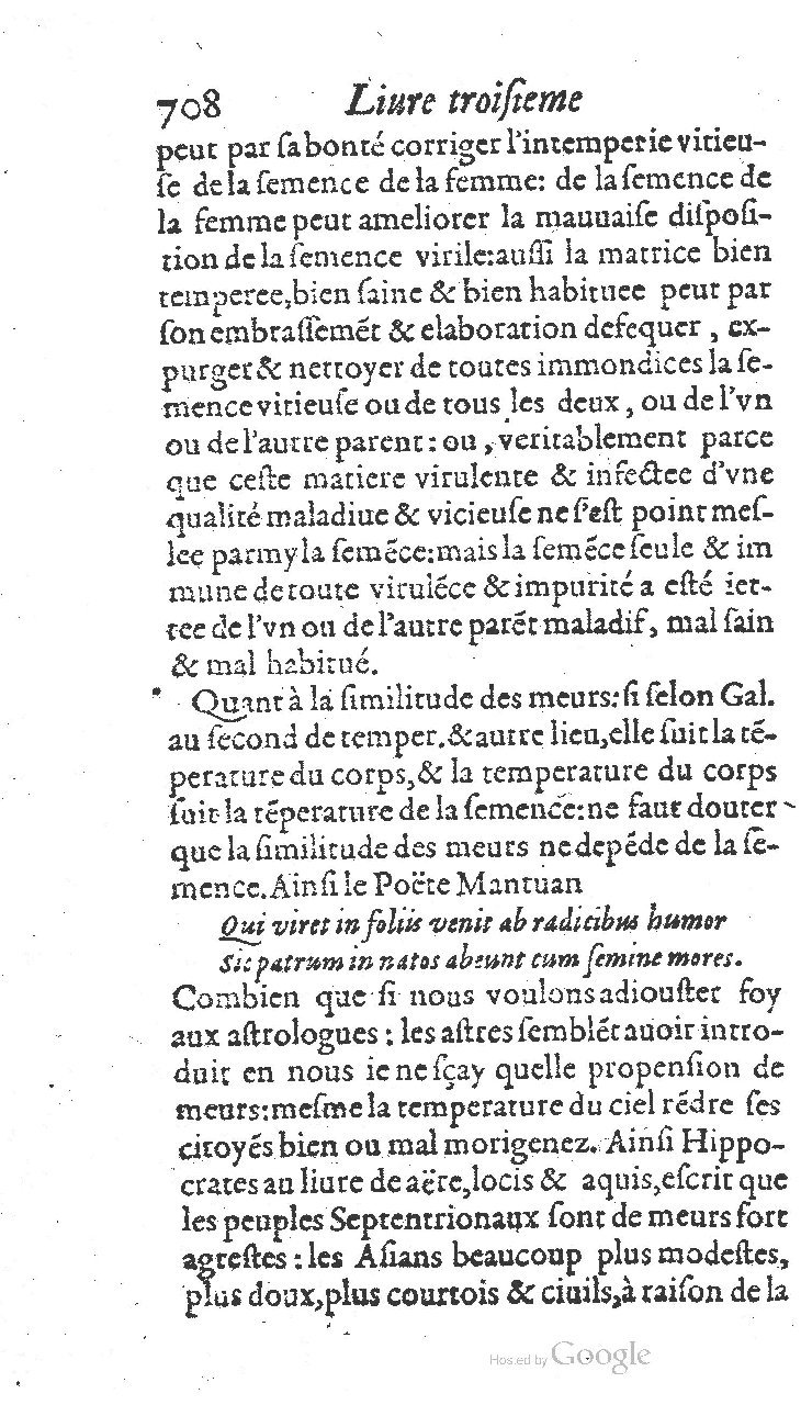1585 - Jacques du Puis - Trésor des remèdes secrets pour les maladies des femmes - BnF