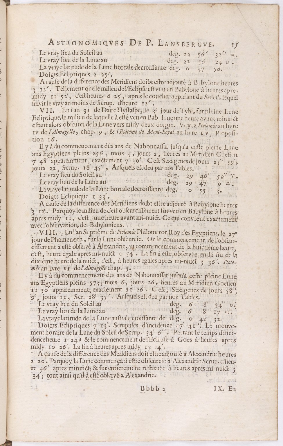 1634 - Zacharie Roman - Les Tables perpétuelles - BnF Arsenal