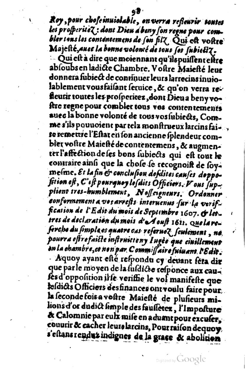 1615 - s.n. 1 - Trésor des trésors de France - BM Lyon